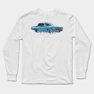 1961 Chevrolet Impala 4 Door Sedan Long Sleeve T-Shirt